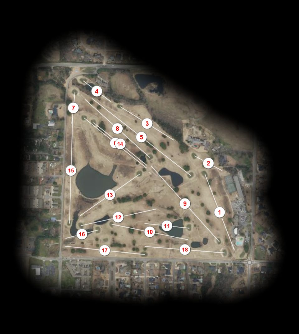 Conway Country Club course overview