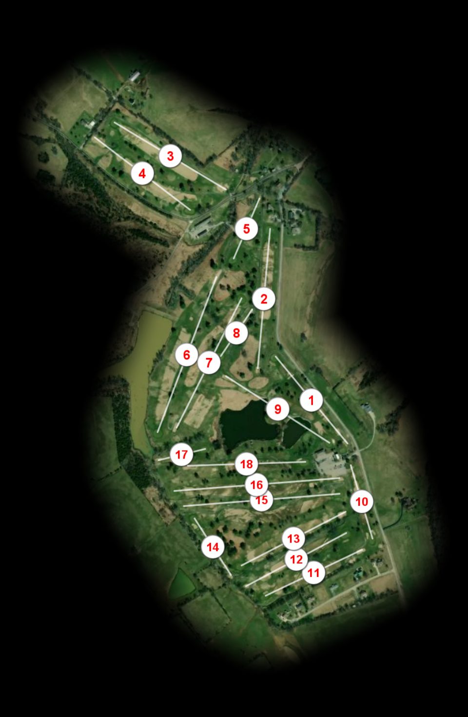 Lincoln Homestead State Park course overview