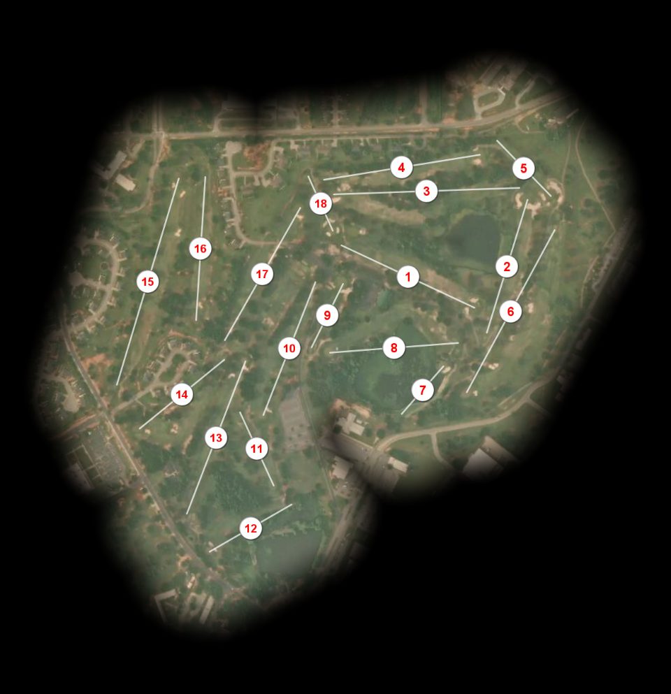 Carolina Lakes Golf Course course overview