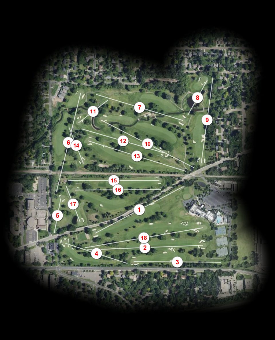 Golden Valley Country Club course overview