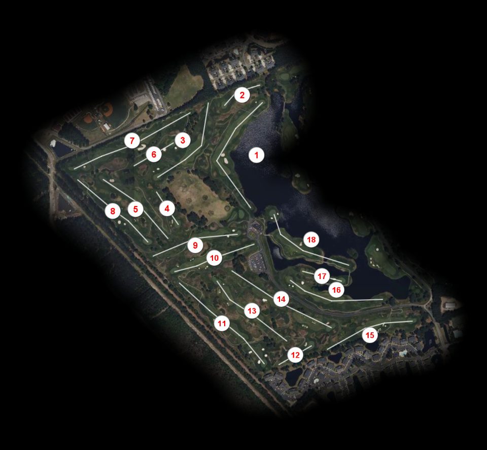 The Wizard Golf Club course overview