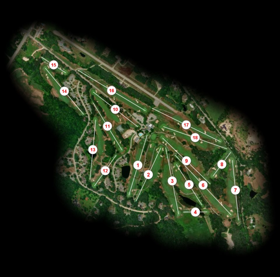 Lake Sunapee Country Club course overview