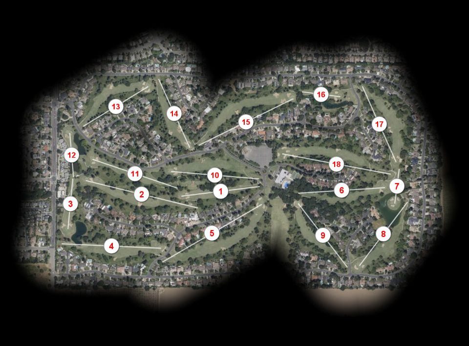 El Macero Country Club course overview
