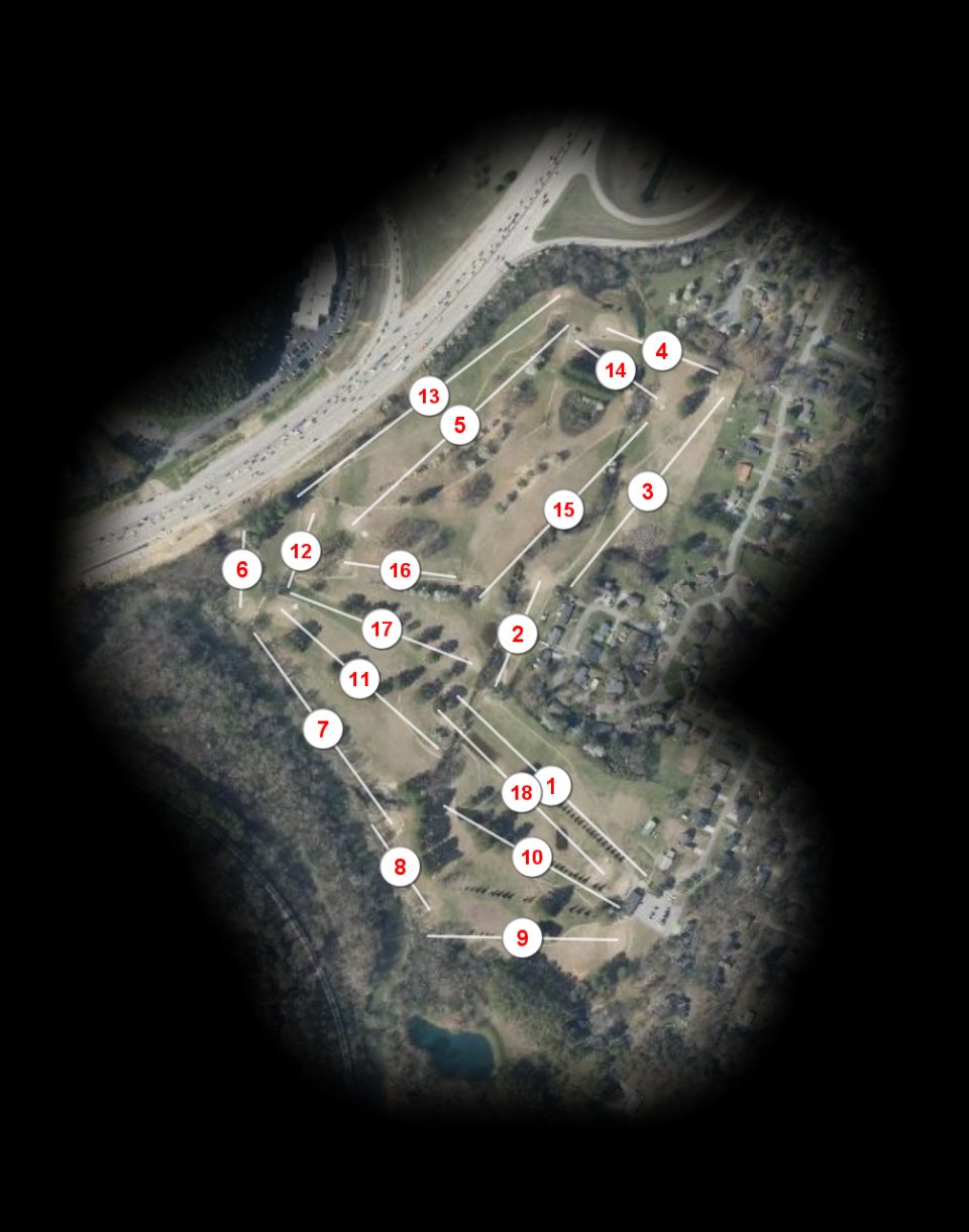 Concord Golf Club course overview