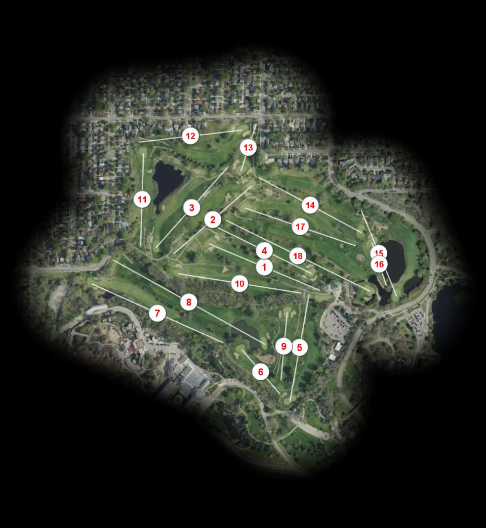 Como Park Golf Course course overview