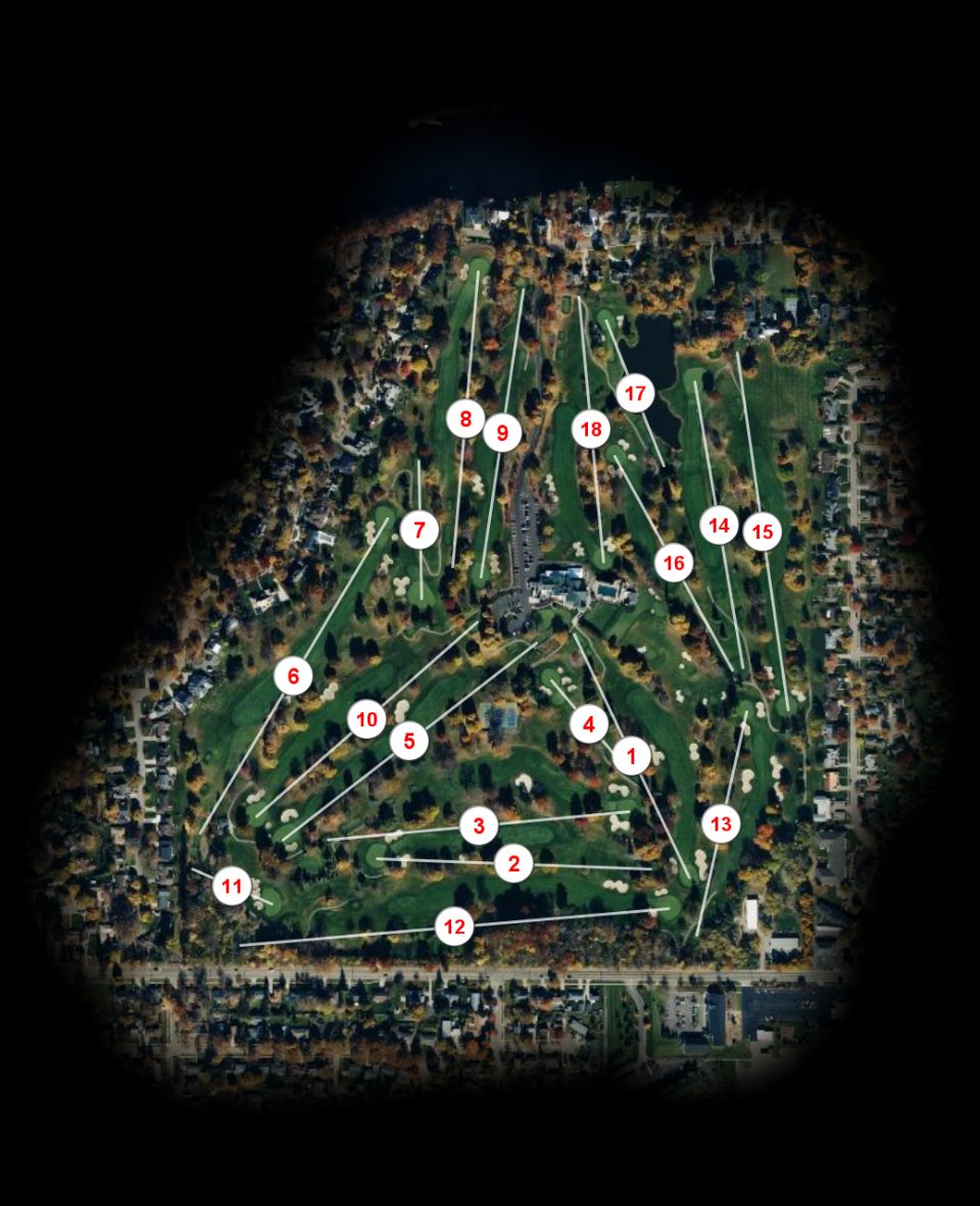 Country Club of Lansing course overview
