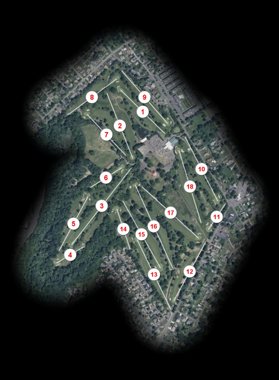 Bensalem Township Country Club course overview