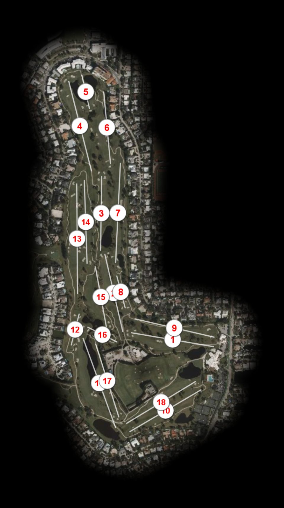 Coral Ridge Country Club course overview