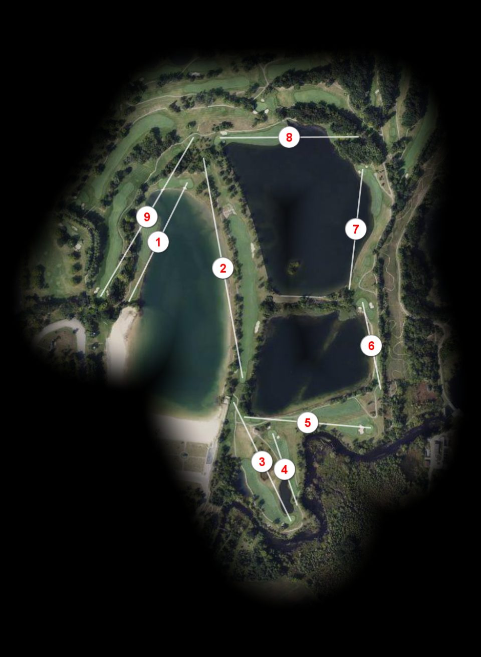 Lakes nine at Mystic Creek Golf Course