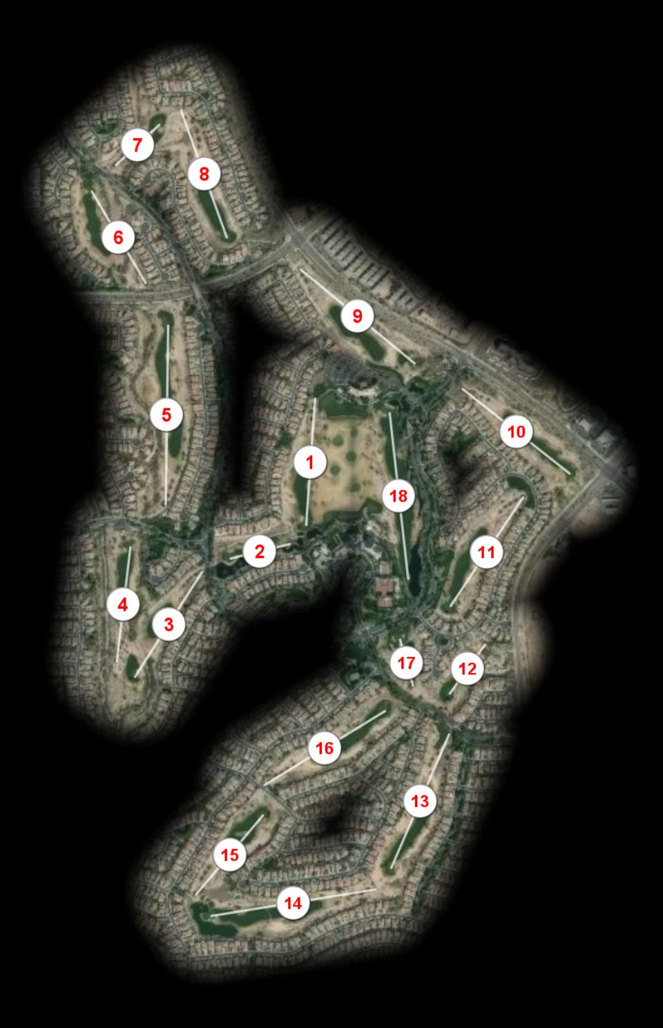 Trillogy Golf Club at Vistancia course overview