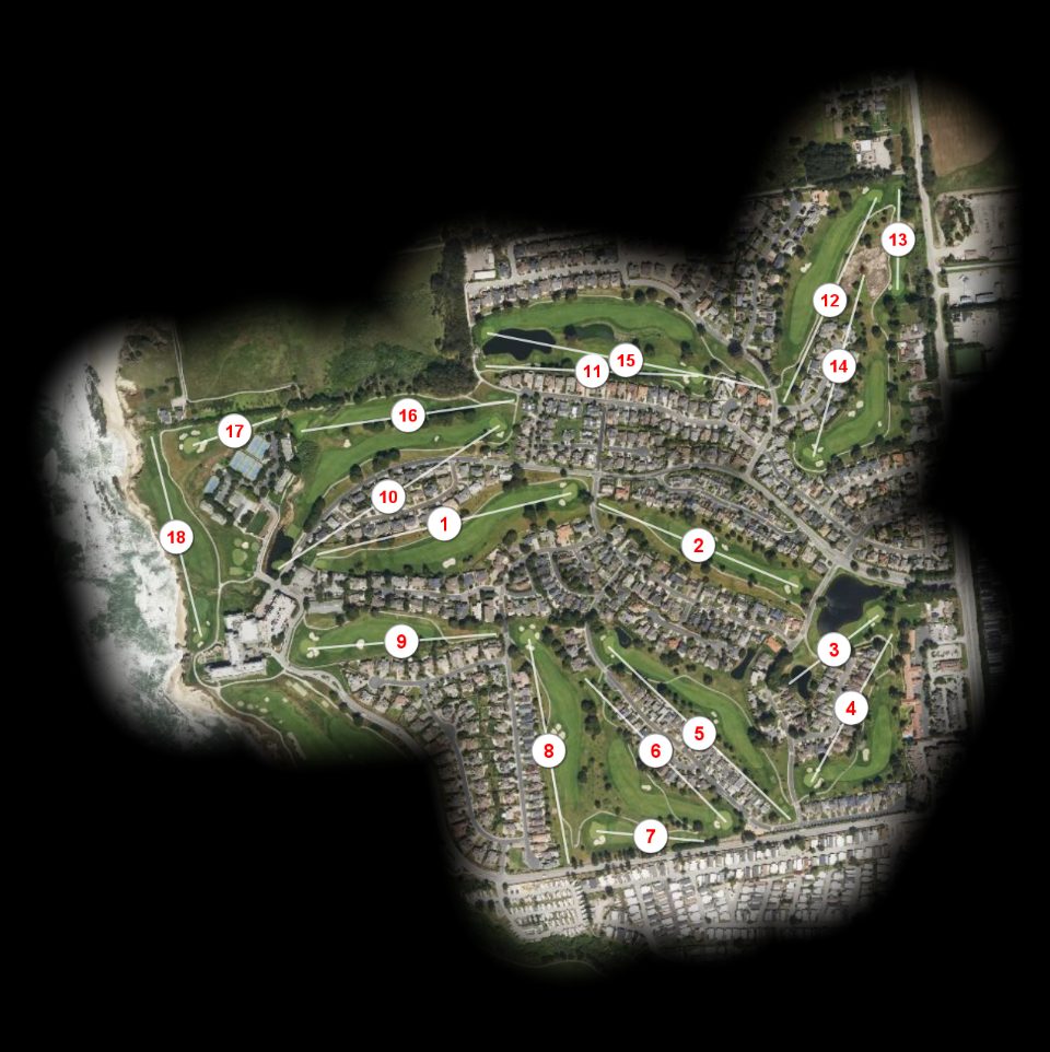 Half Moon Bay Golf Links Old Course course overview