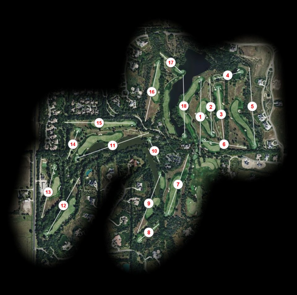 Flint Hills National Golf Club course overview