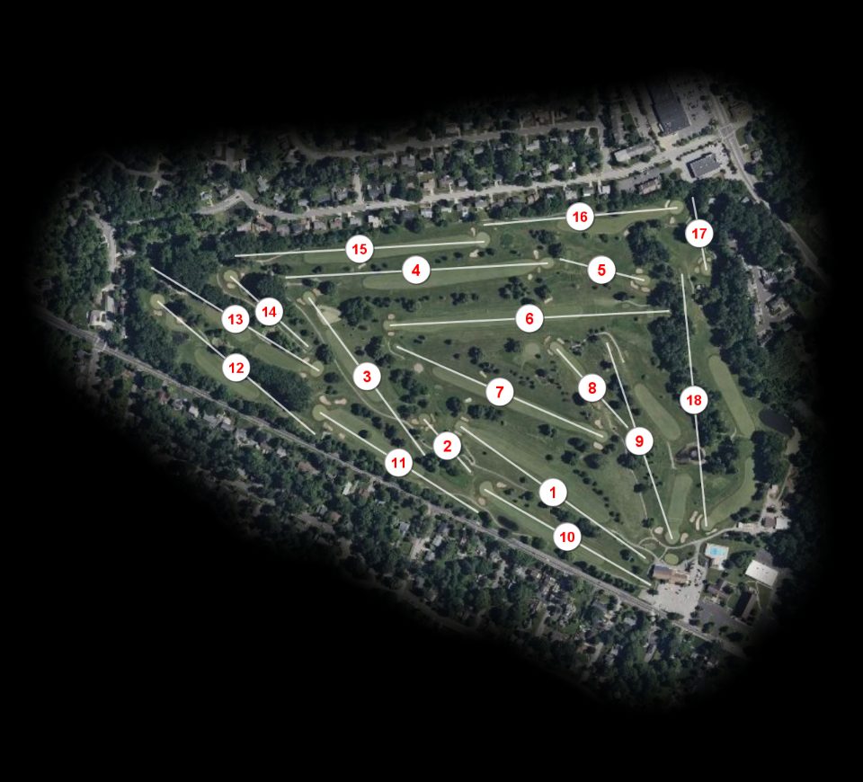 Newark Country Club course overview