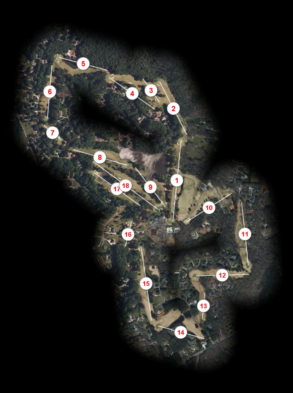 Sapona Country Club course overview