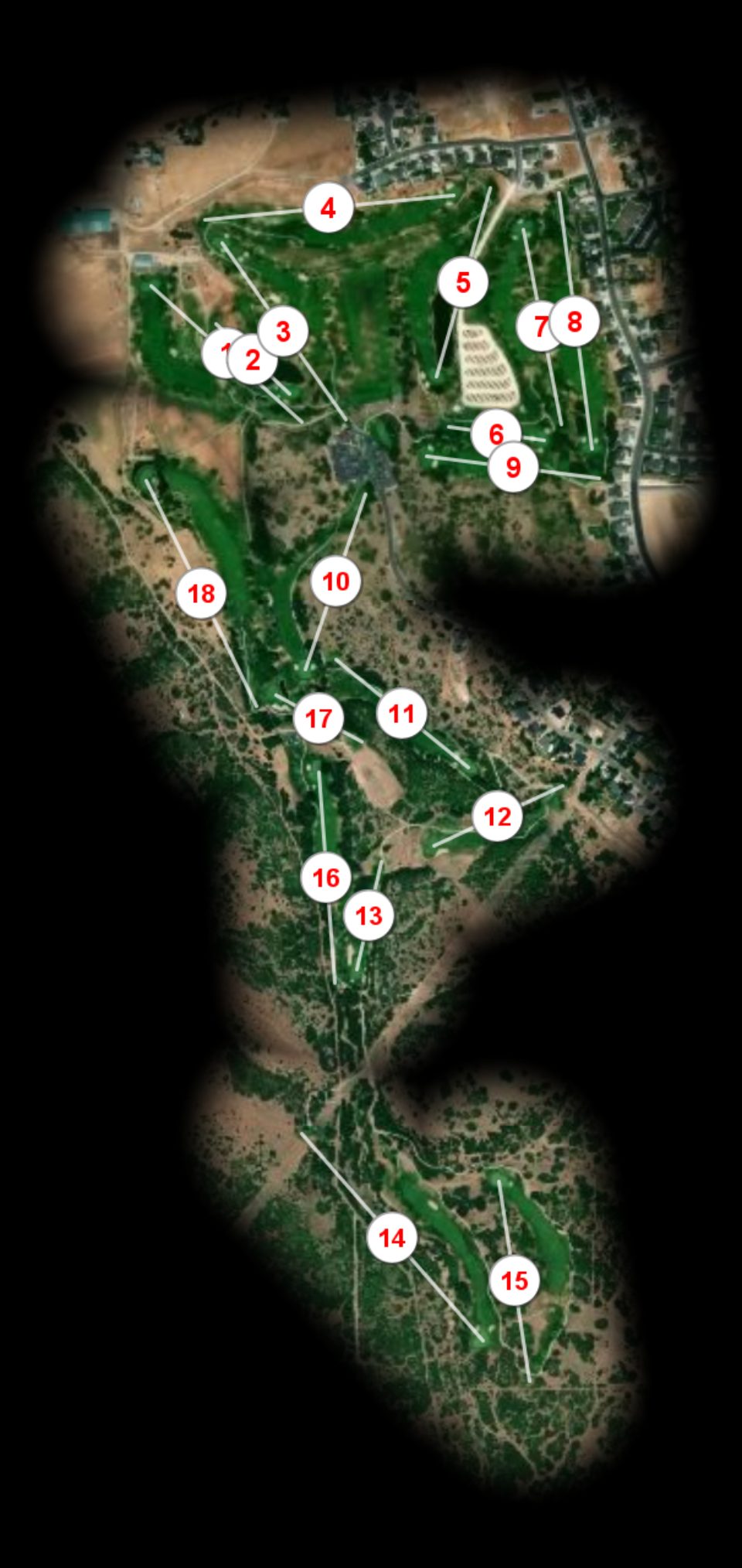 Gladstan Golf Course course overview
