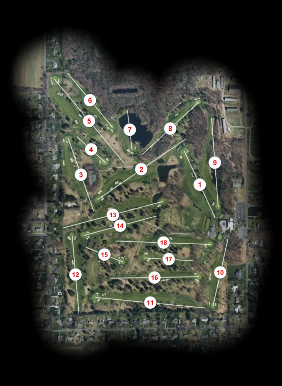 Ellington Ridge Country Club course overview