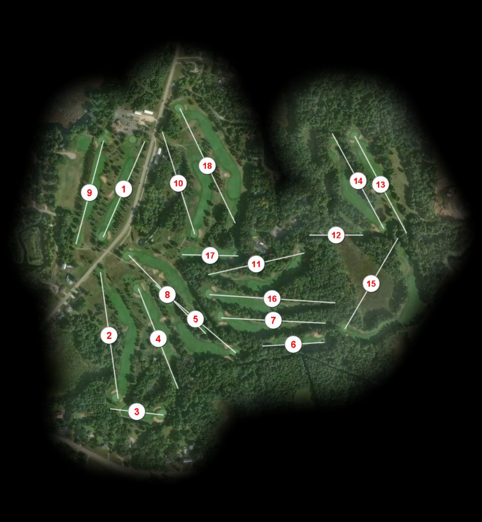 Glacier Wood Golf Club course overview