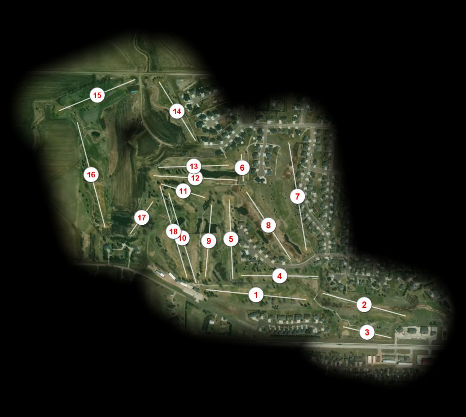 Rocky Run Golf Course Dell Rapids course overview