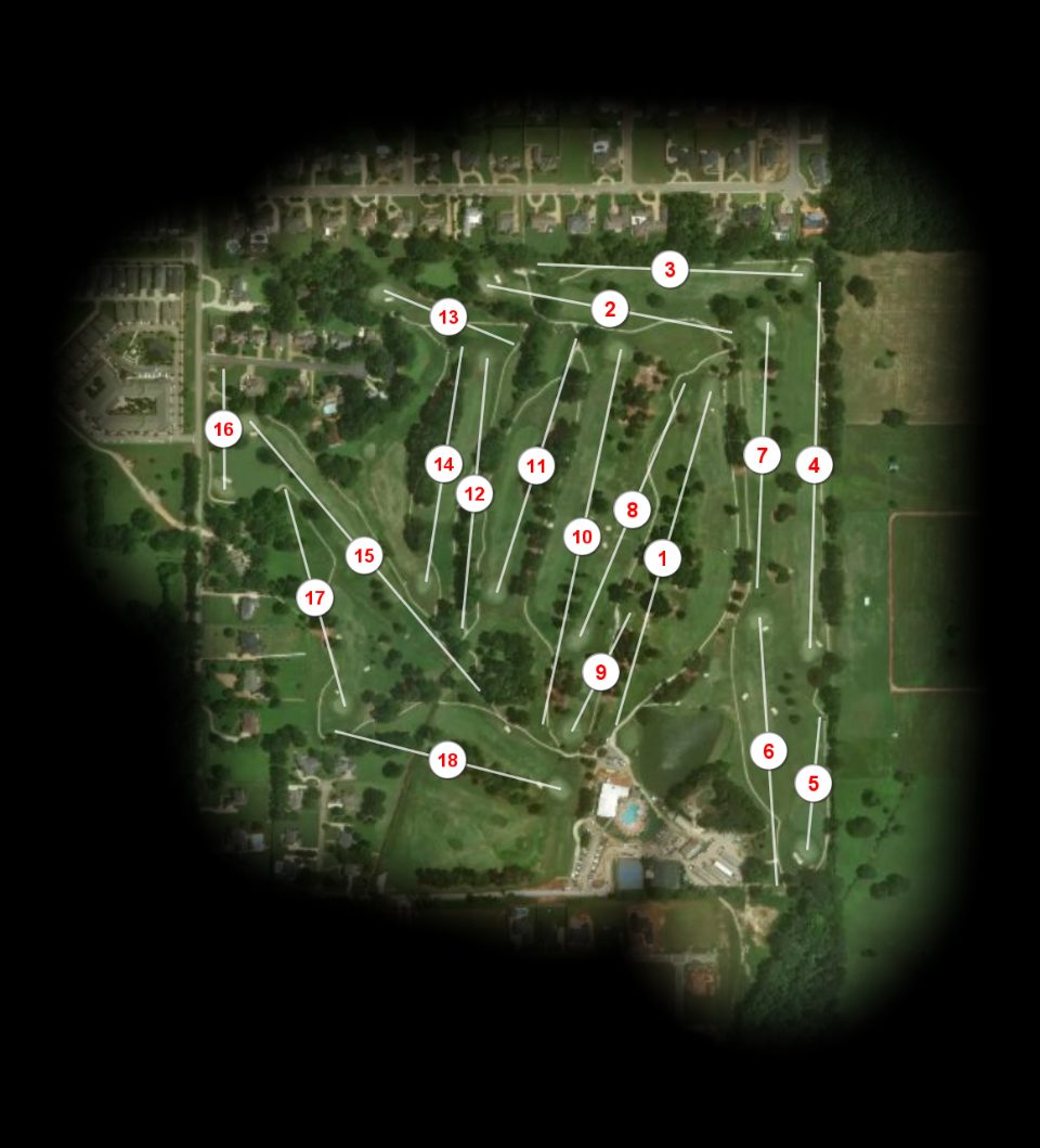 Starkville Country Club course overview