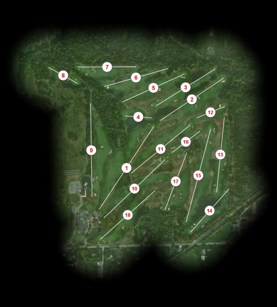 Arrowhead Golf Club course overview