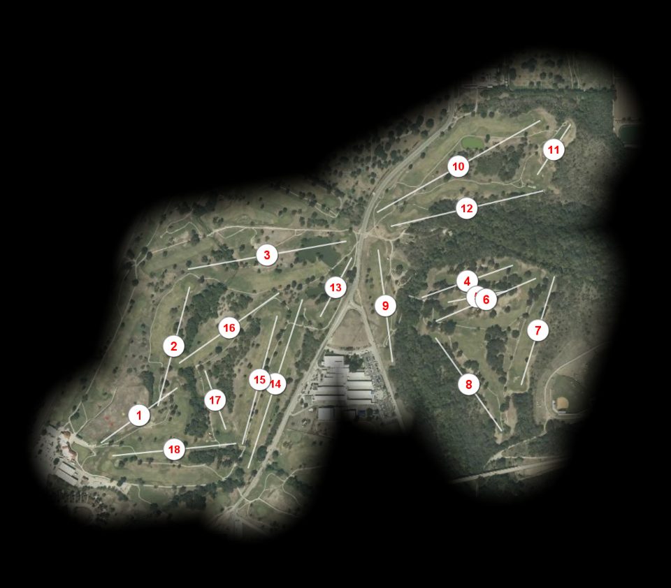 Fort Sam Houston Golf Course Salado Del Rio course overview