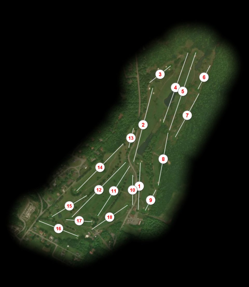 Oakland Golf Club course overview