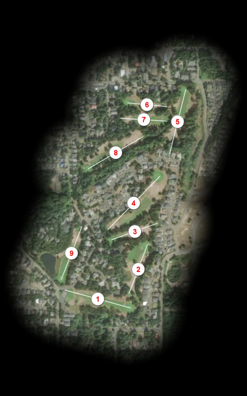 Manzanita Golf Course course overview