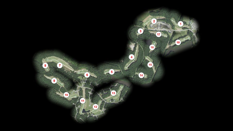 Belmont Lake Golf Club course overview