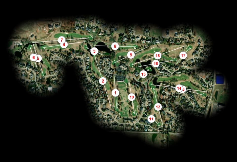 Pinnacle Country Club course overview