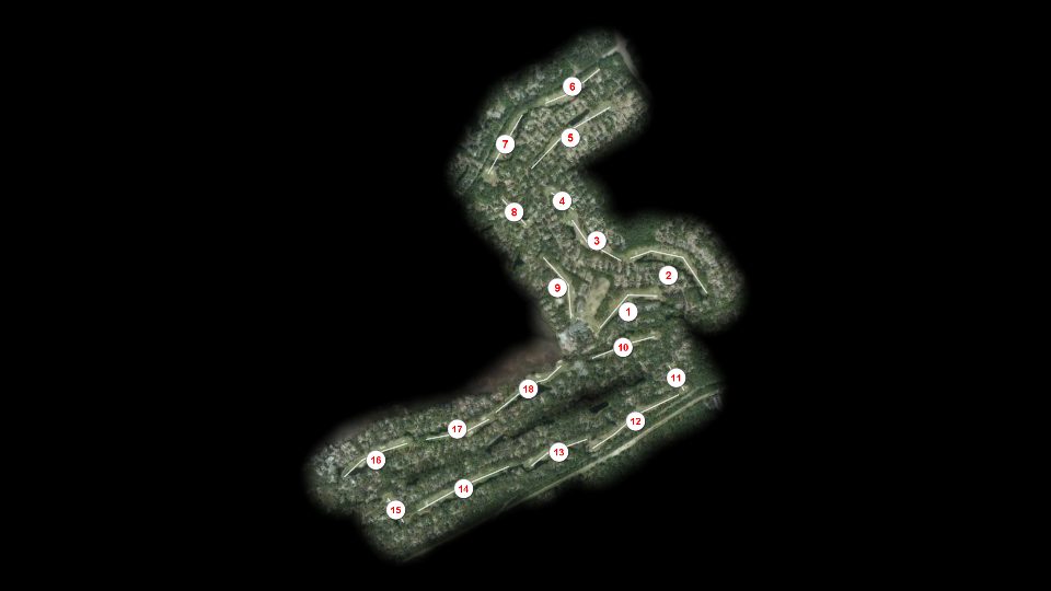 Sea Pines Country Club Club Course course overview
