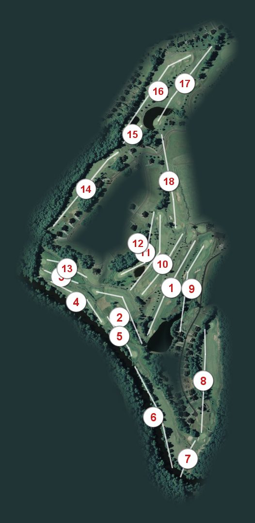 Riverwood Golf Club (Riverview / Meadowlands) course map