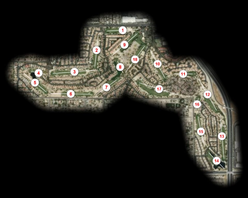 Painted Desert Golf Club course overview