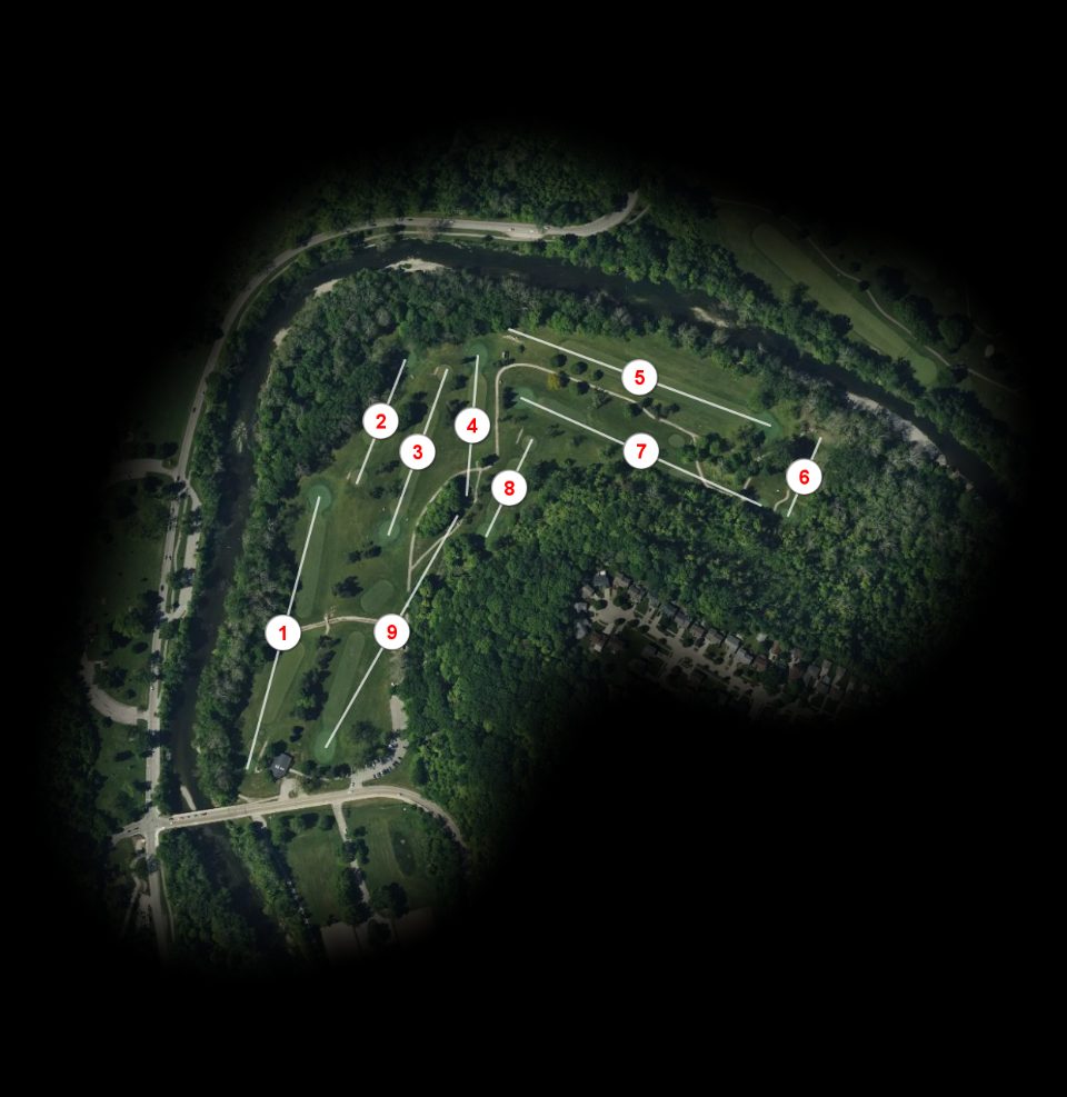Mastick Woods Golf Course course overview