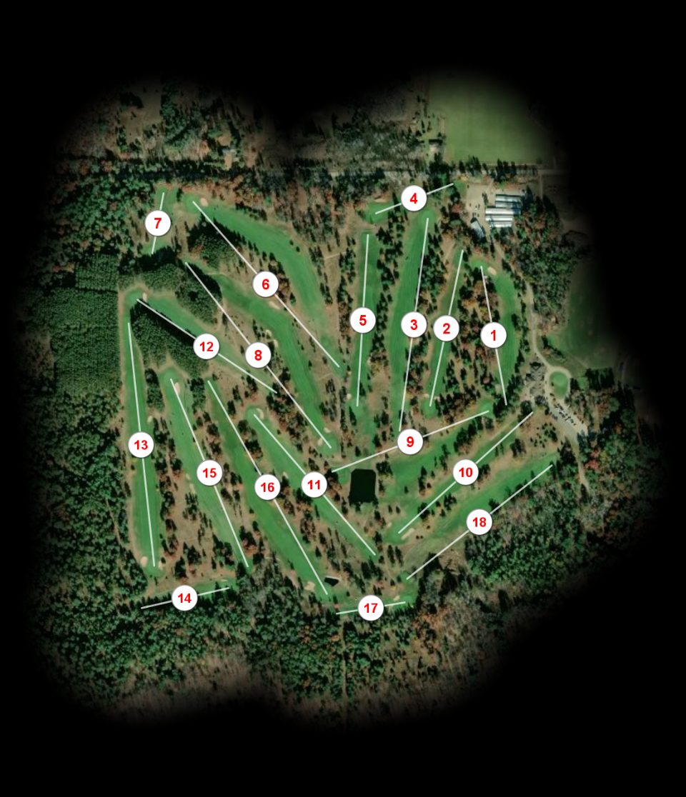 Oak Crest Golf Club course overview