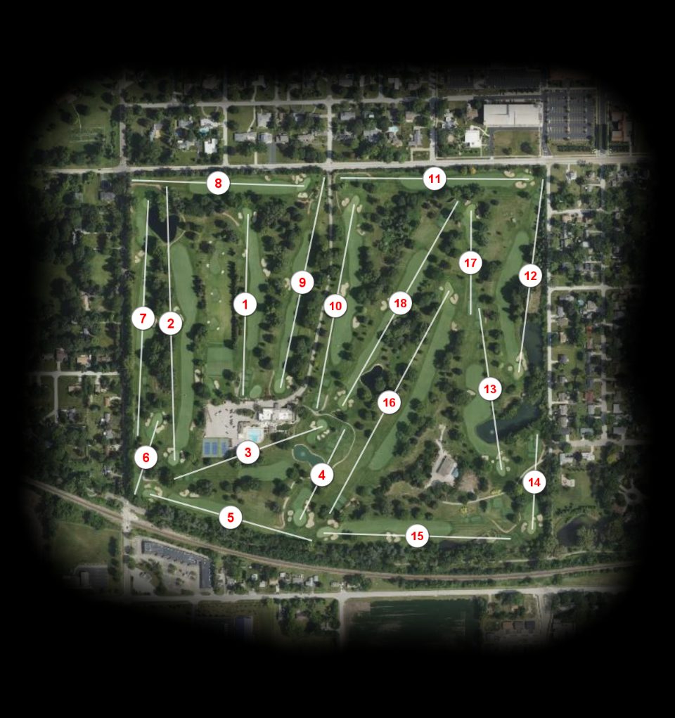 Aurora Country Club course overview
