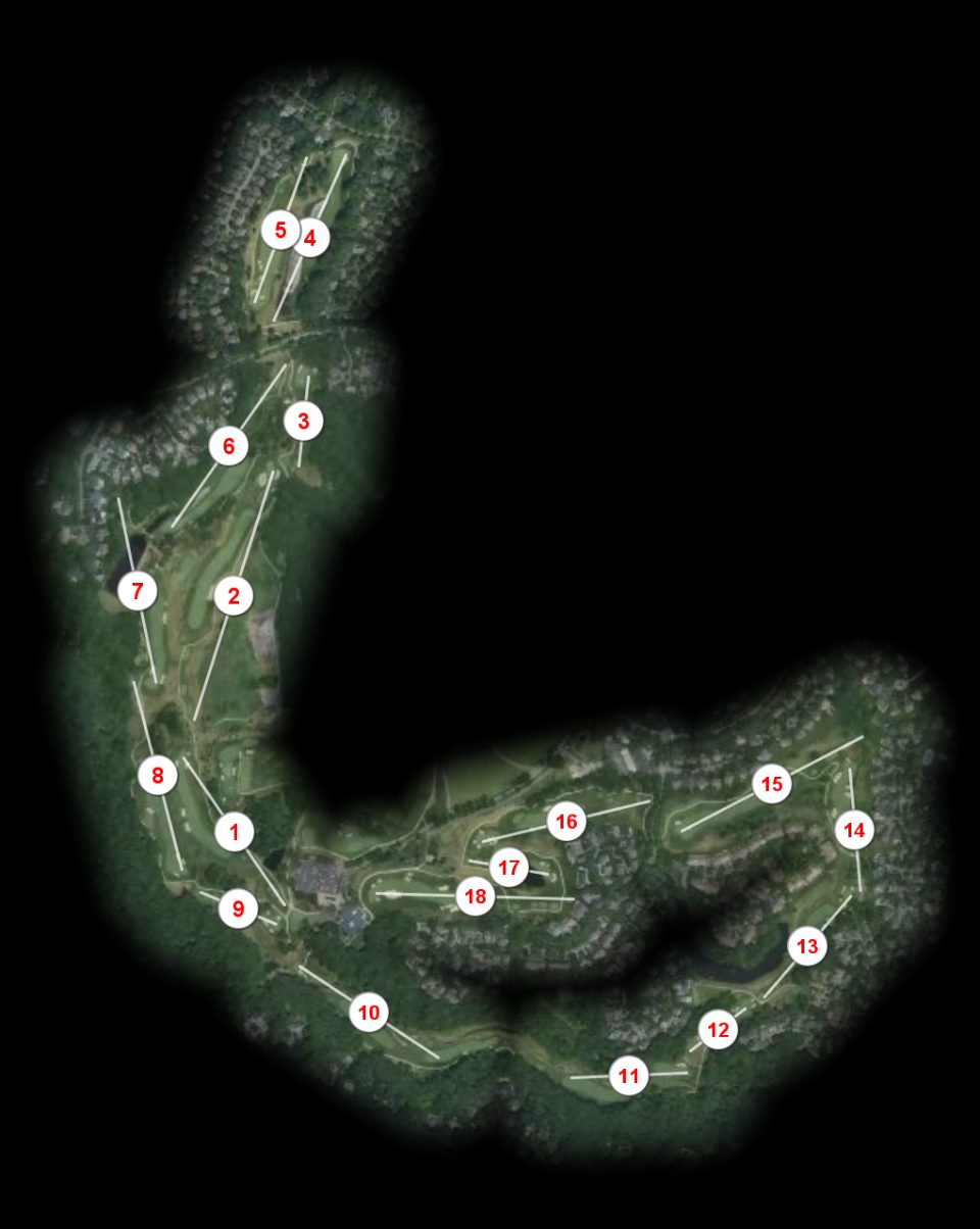 TPC Potomac at Avenel Farm course overview