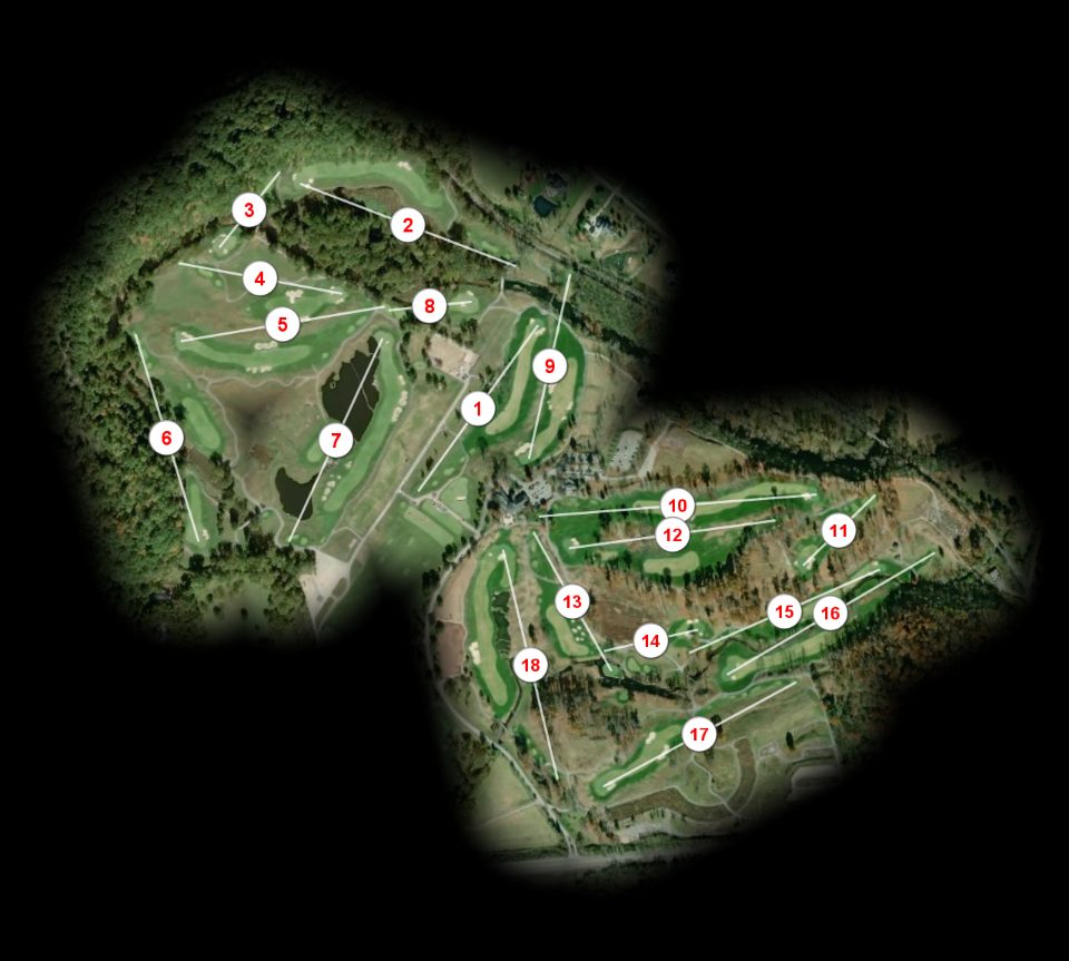 Valhalla Golf Club course overview