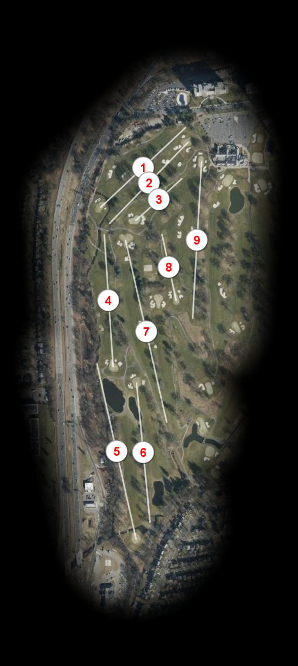 West nine at Upper Montclair Country Club