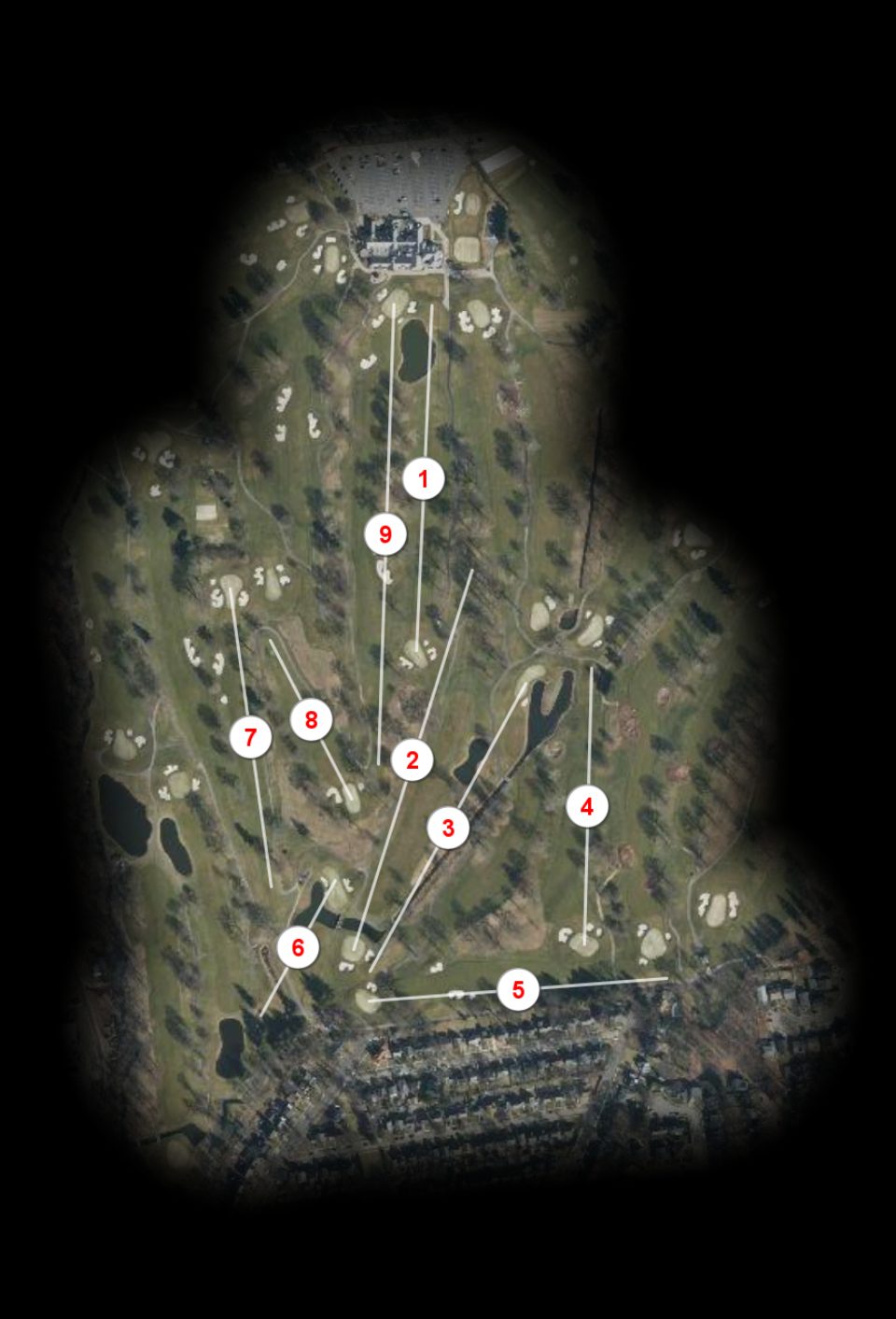 South nine at Upper Montclair Country Club