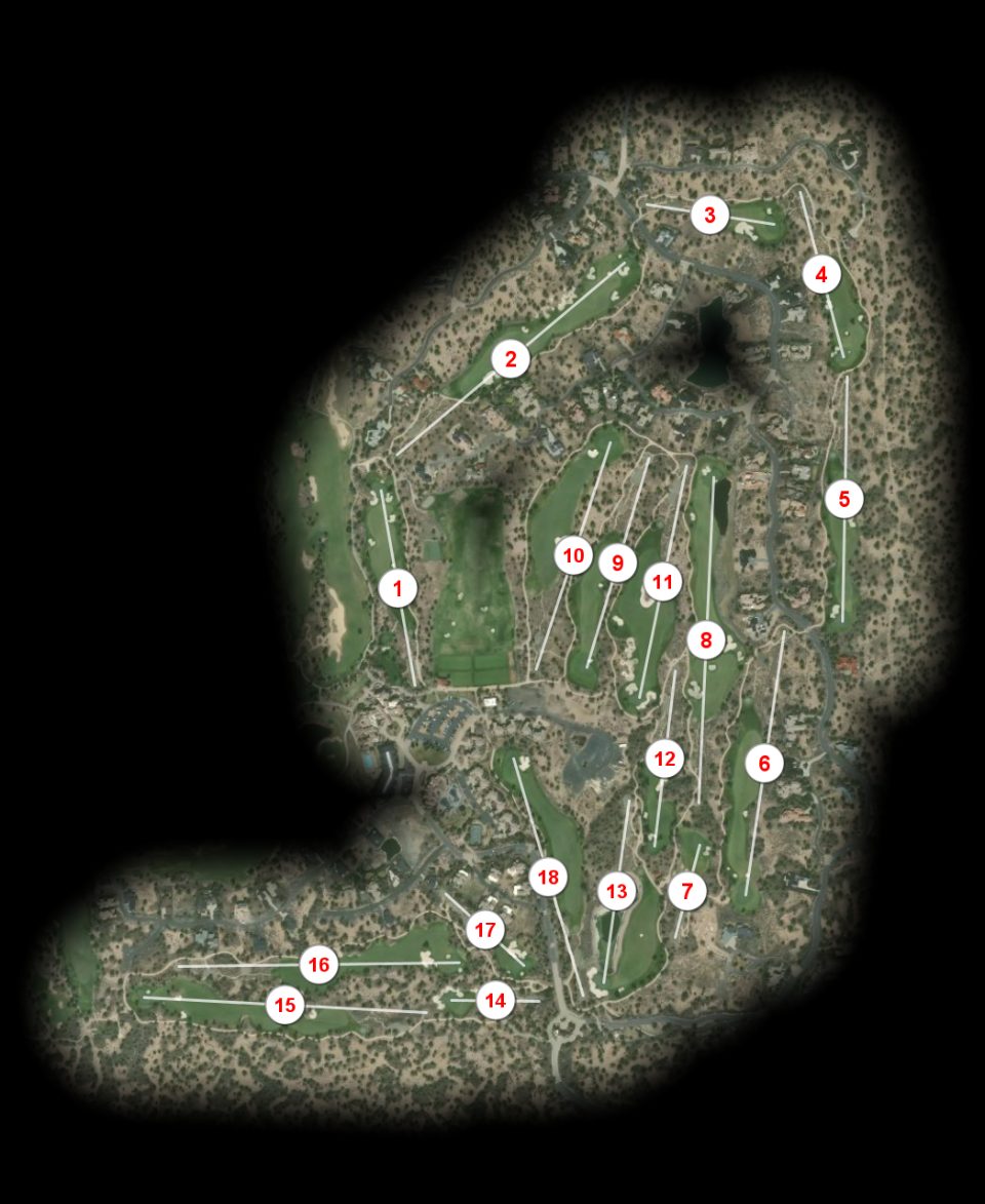 The Club at Pronghorn Nicklaus course overview