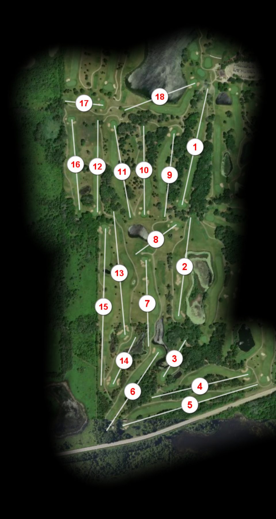 Brighton Dale Links Blue Spruce course overview