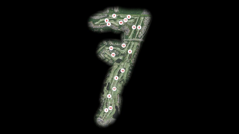 Prestonwood Country Club course overview