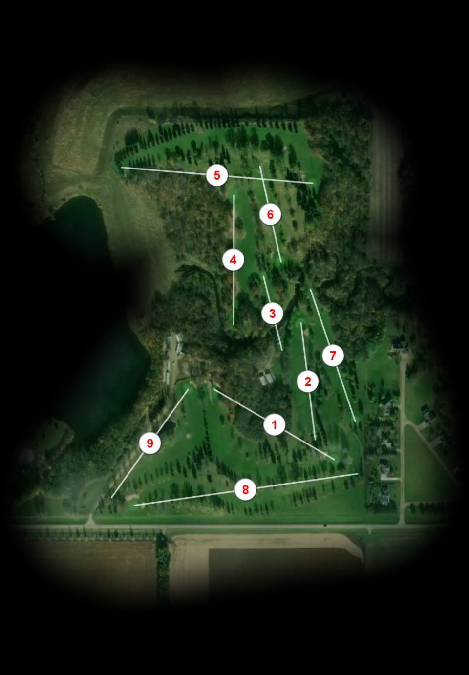 Larimore Golf Club course overview