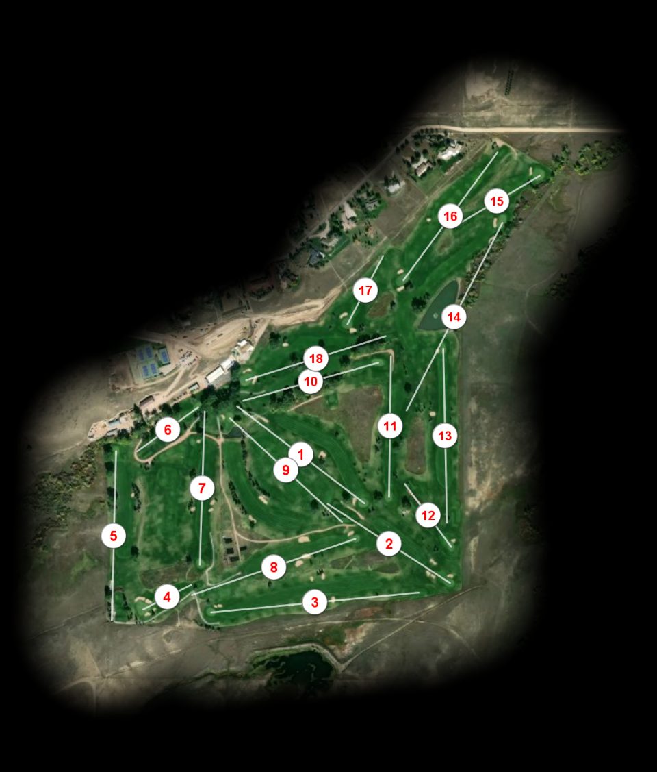 Casper Country Club course overview