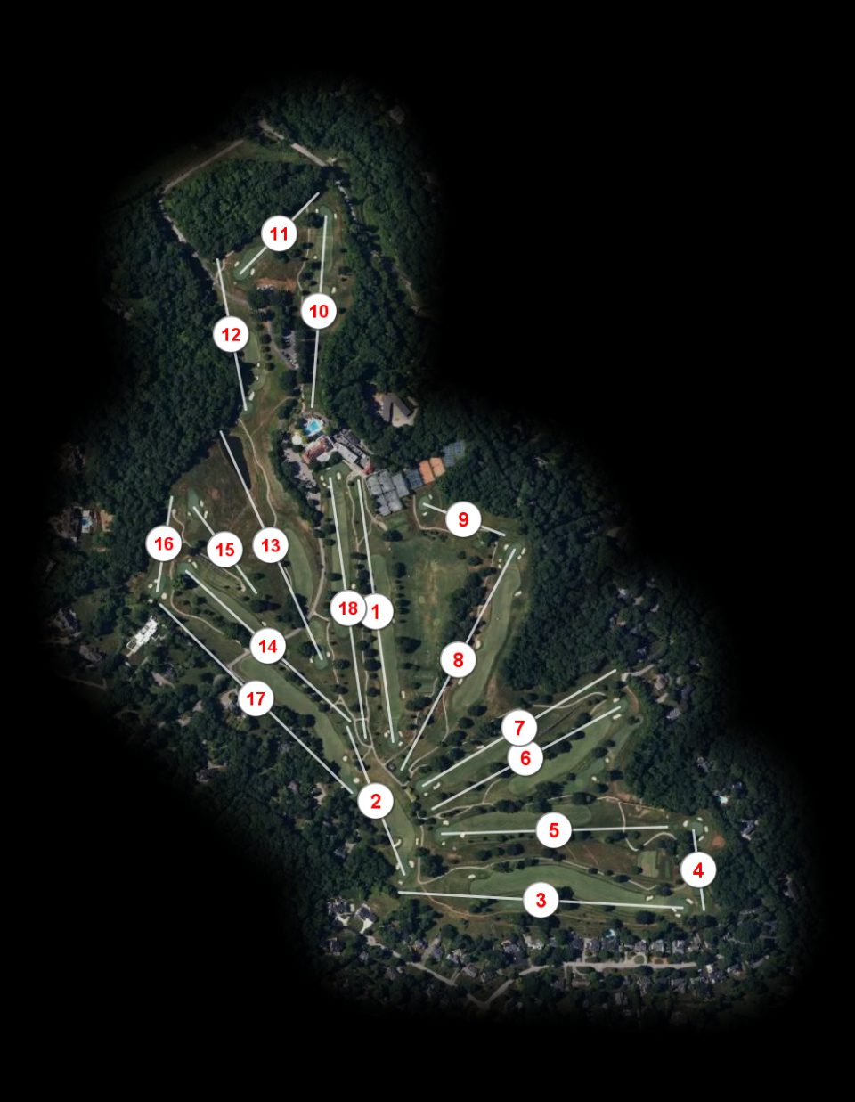Louisville Country Club course overview