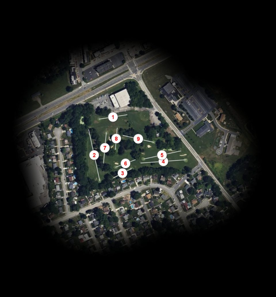 Vinces Sport Center Par 3 Golf Club course overview