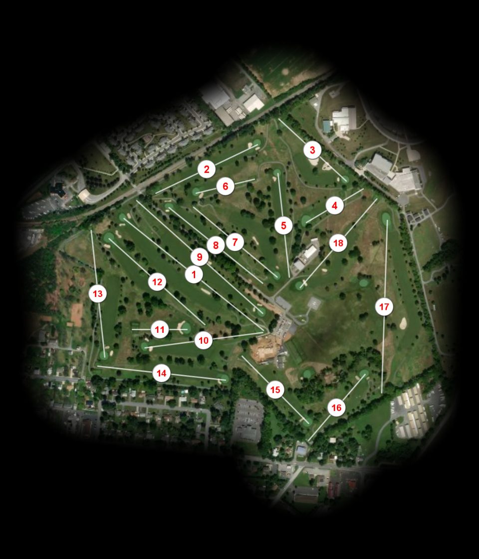 Carlisle Barracks Golf Course course overview