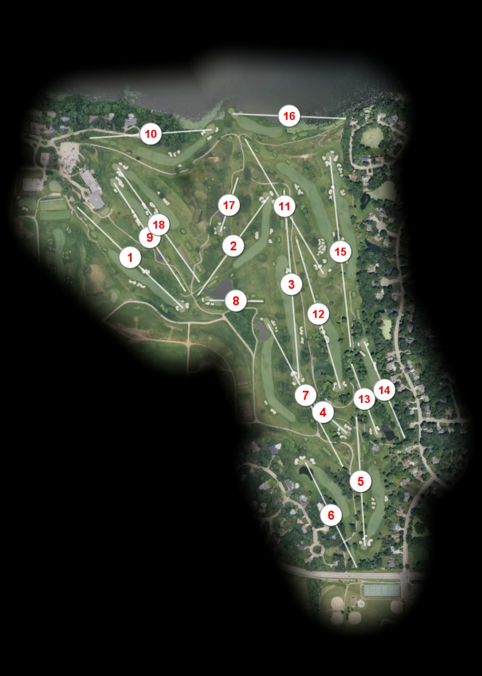 Hazeltine National Golf Club course overview