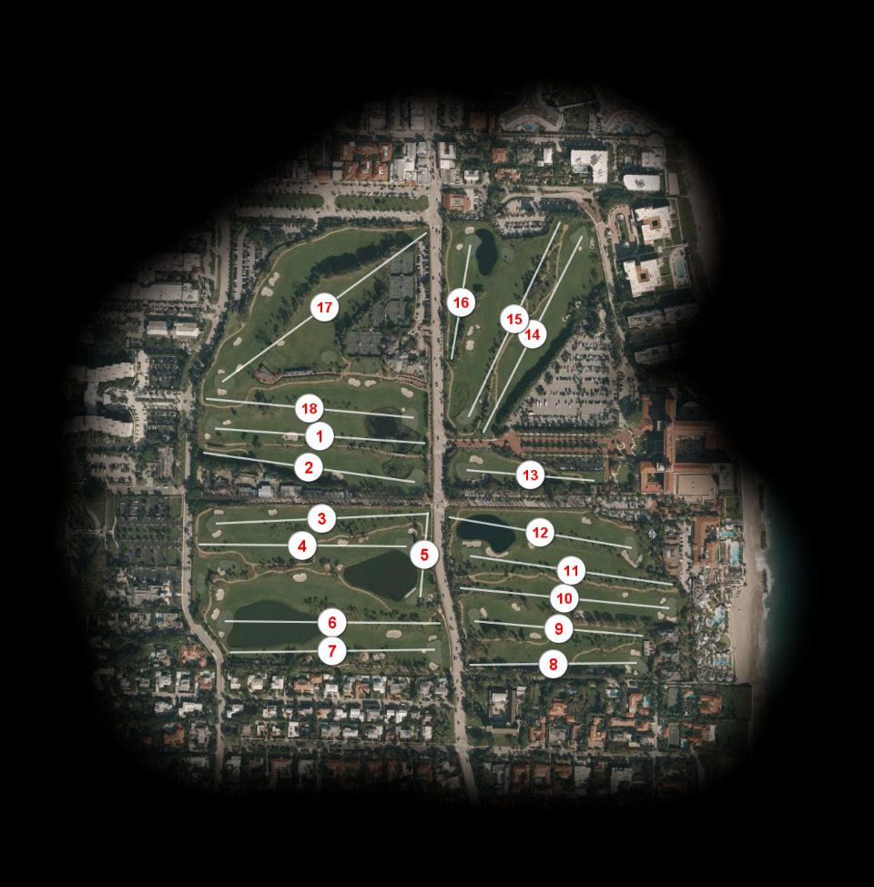 The Breakers Palm Beach Ocean course overview