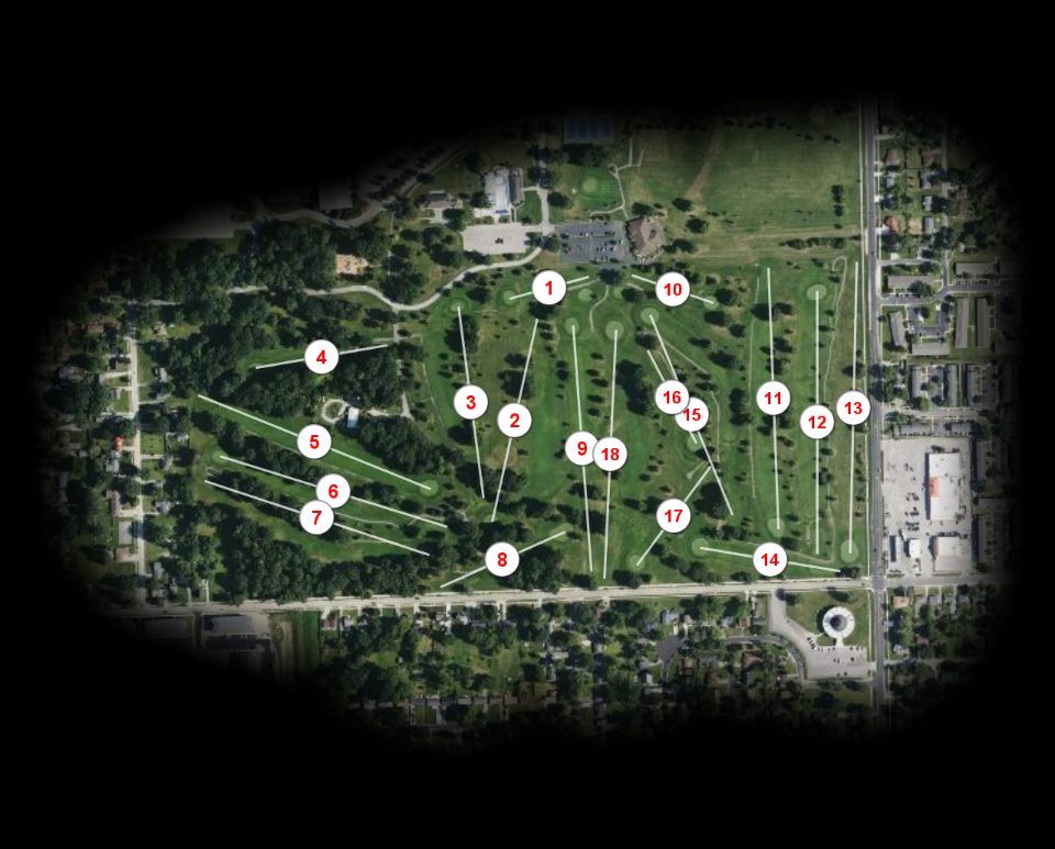 McMillen Park Golf Course course overview